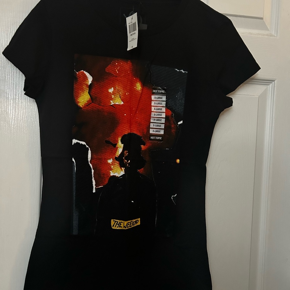 The Weeknd Black Graphic xl